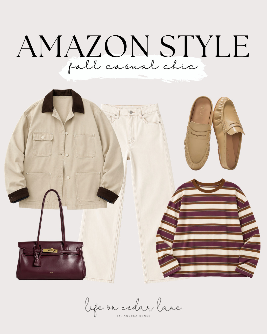 Love these Amazon finds for a casual chic fall look! Perfect for a cozy yet stylish day. #fallchic #amazonstyle 

 #LTKmomlife #LTKOver40 #LTKSaleAlert
