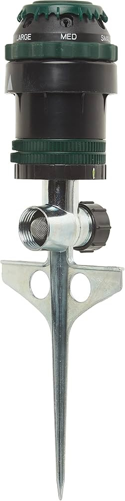 Orbit 58573N H2O-6 Gear Drive Sprinkler, Spike B 58573, Green | Amazon (US)
