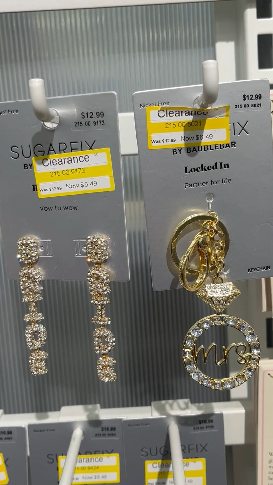 Bachelorette bridal earrings and a cute keychain are on clearance at Target right now. 

Prices are discounted online and in-store but are slightly cheaper in-store in my area. 

#LTKGiftGuide #LTKSaleAlert #LTKWedding