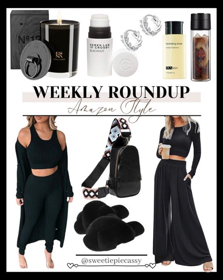 Amazon Canada: Weekly Roundup

Black has always been my favourite (and go to) colour, so I figured I’d bring some of my favourite pieces back for the end of Winter! Make sure to check out my Amazon collection for more of my seasonal favourites!💫