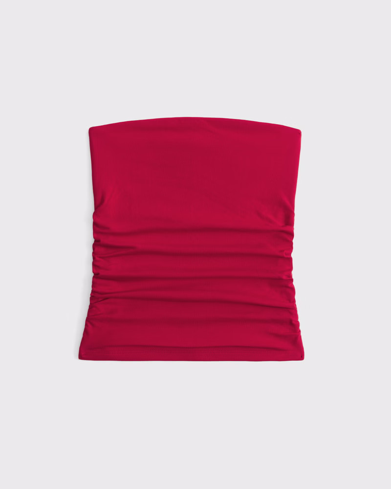Ruched Tube Top | Abercrombie & Fitch (US)