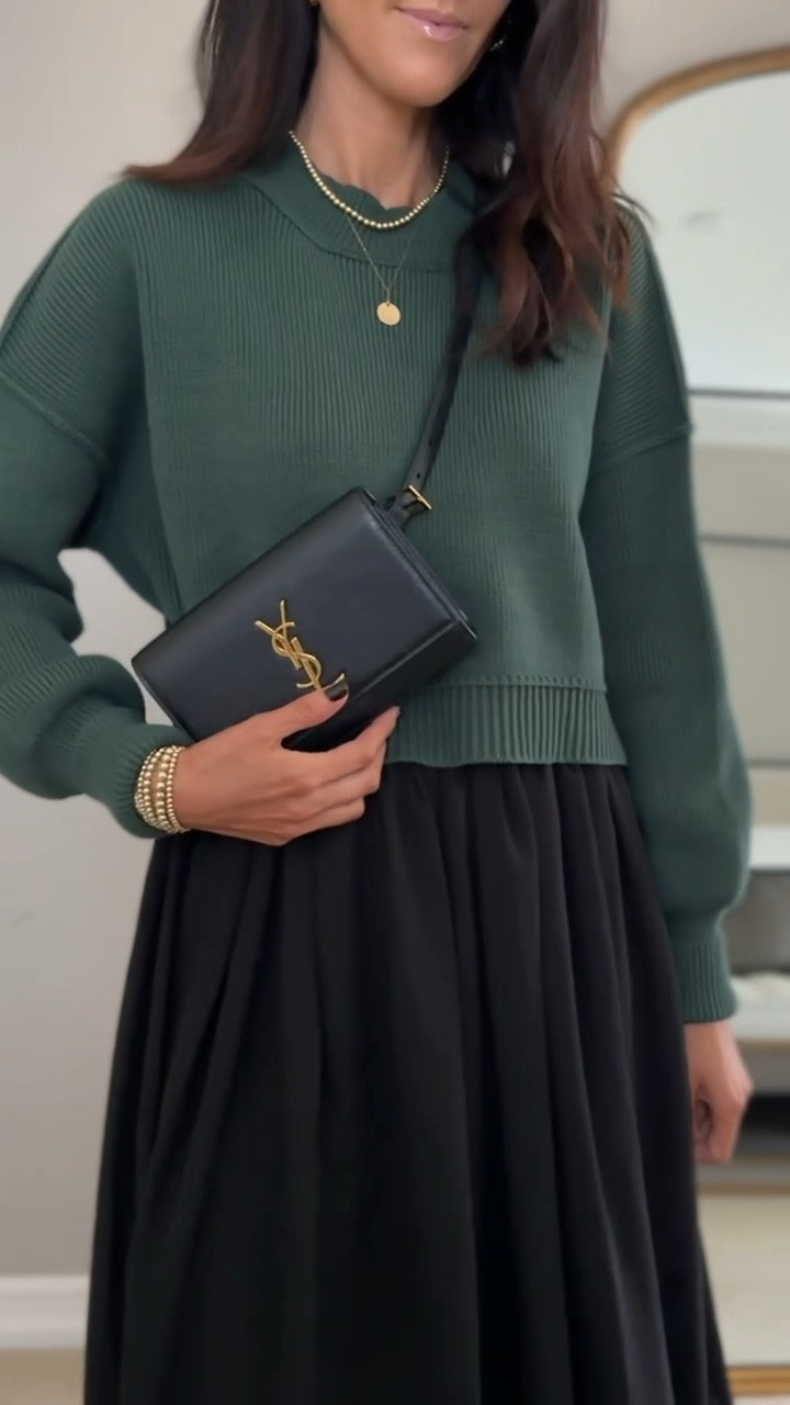 How I style my maxi skirt for fall... I'm just shy of 5-7" wearing the size medium skirt and small cropped jacket from FP!
Fall style, fall fashion, StylinByAylin

#LTKSeasonal #LTKstyletip #LTKfindsunder100