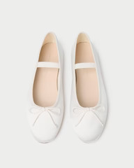 Leonie Cream Ballet Flat | Loeffler Randall