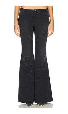 Santa Brands Flared Jeans in Black from Revolve.com | Revolve Clothing (Global)
