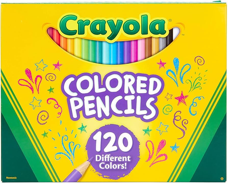 Crayola Colored Pencils for Kids, 120 Count product image from the verified GPgrows LTK collection