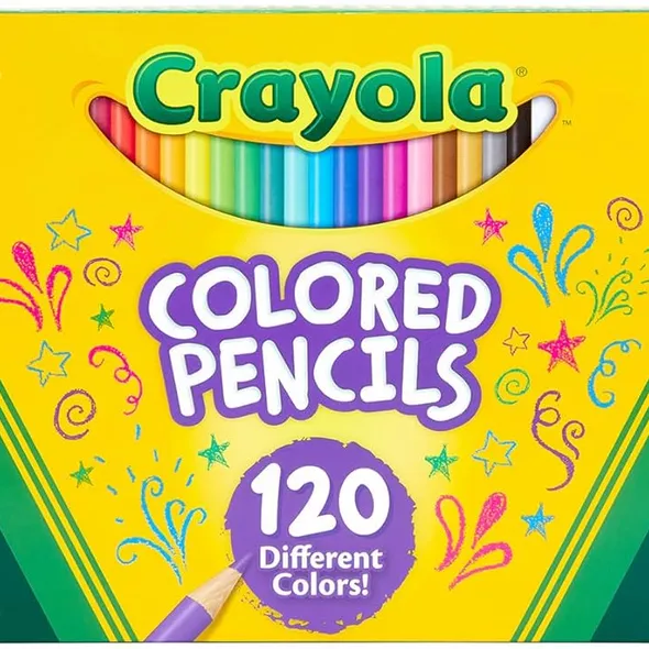 Crayola Colored Pencils for Kids, 120 Count product image from the verified GPgrows LTK collection