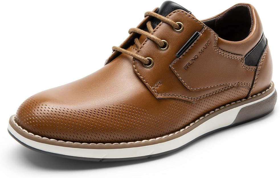 Bruno Marc Boy's Casual Dress Oxford Comfort Uniform Formal Fashion Sneaker Shoes | Amazon (US)