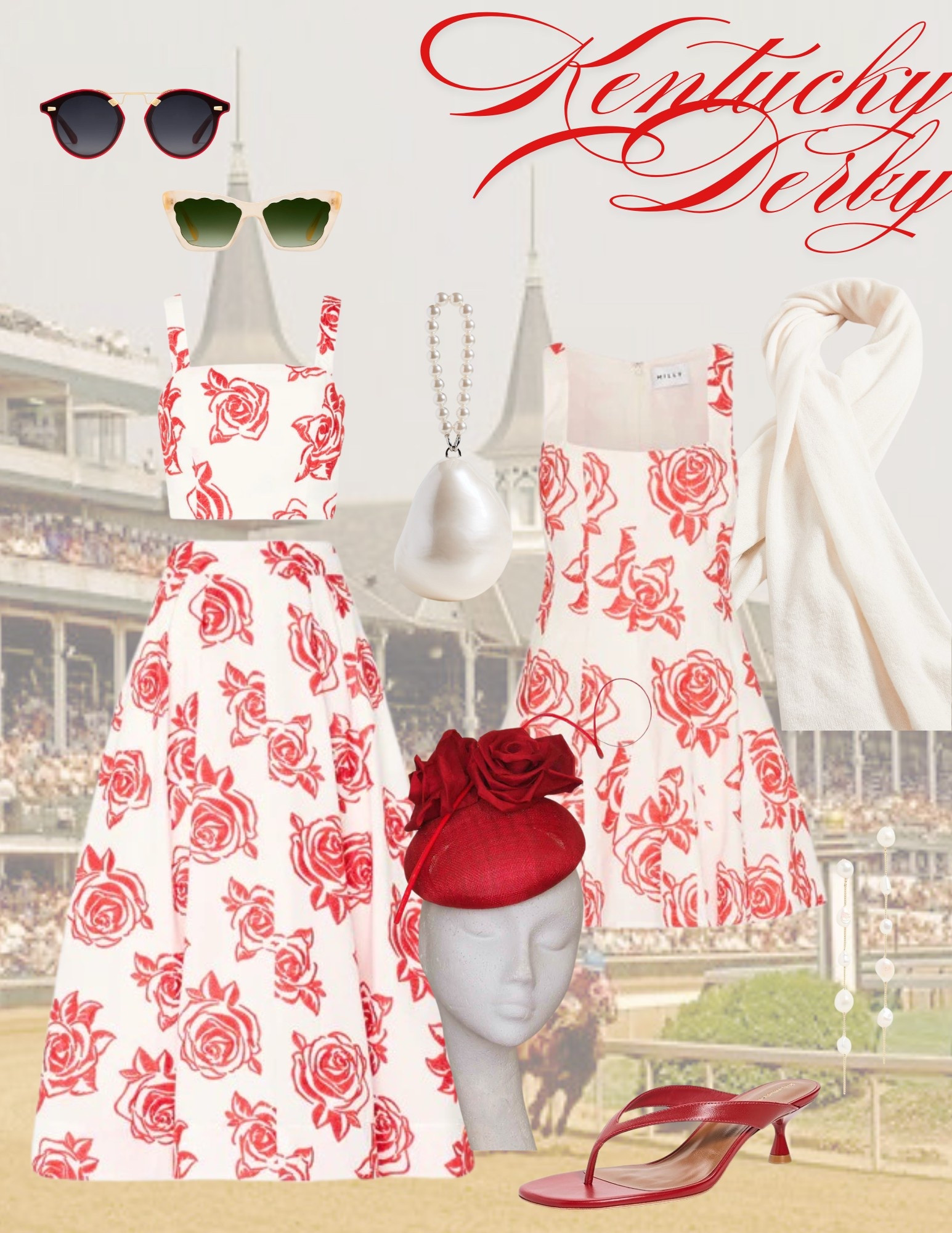 Derby dreaming and this Milly print were simply meant to be. 🌹 


#KentuckyDerby #Derbydreaming #runfortheroses #Louisville #Lexington #Kentucky #offtotheraces #fashionablefillies #racingOOTD #horseracing #red #Milly #andtheyreoff 