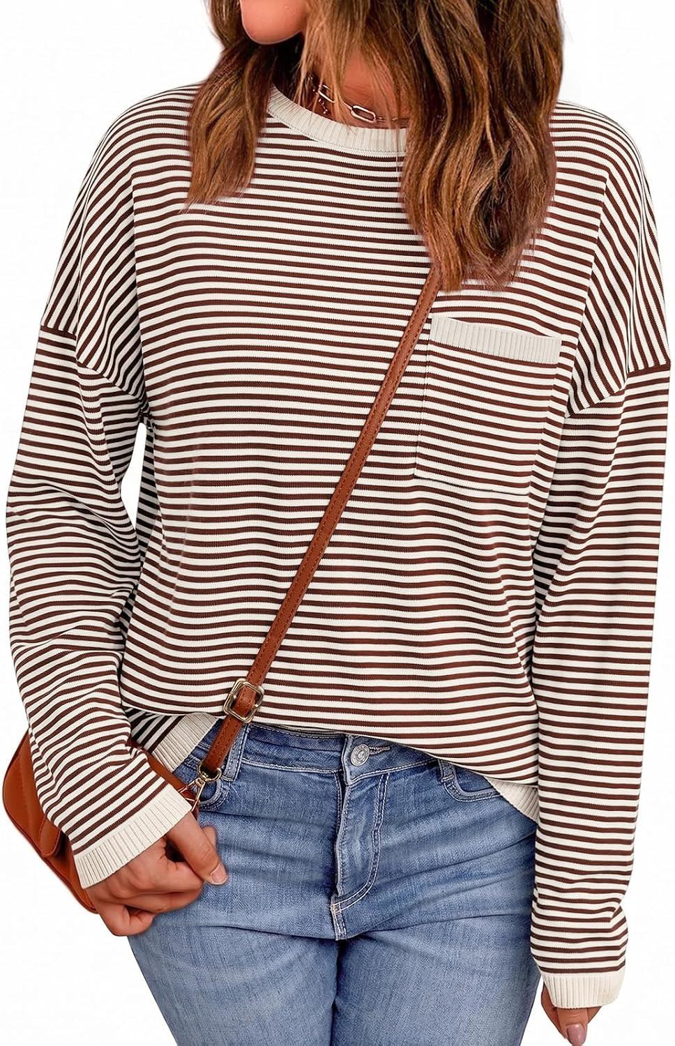 LILLUSORY Womens Striped Lightweight Sweaters 2026 Fall Fashion Outfits | Amazon (US)