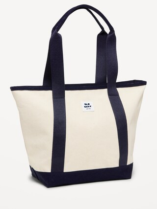 Medium Logo Canvas Tote Bag | Old Navy (CA)