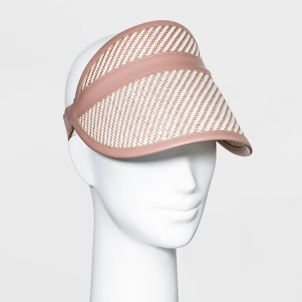 Women's Straw Visor Hat- Universal Thread™ | Target