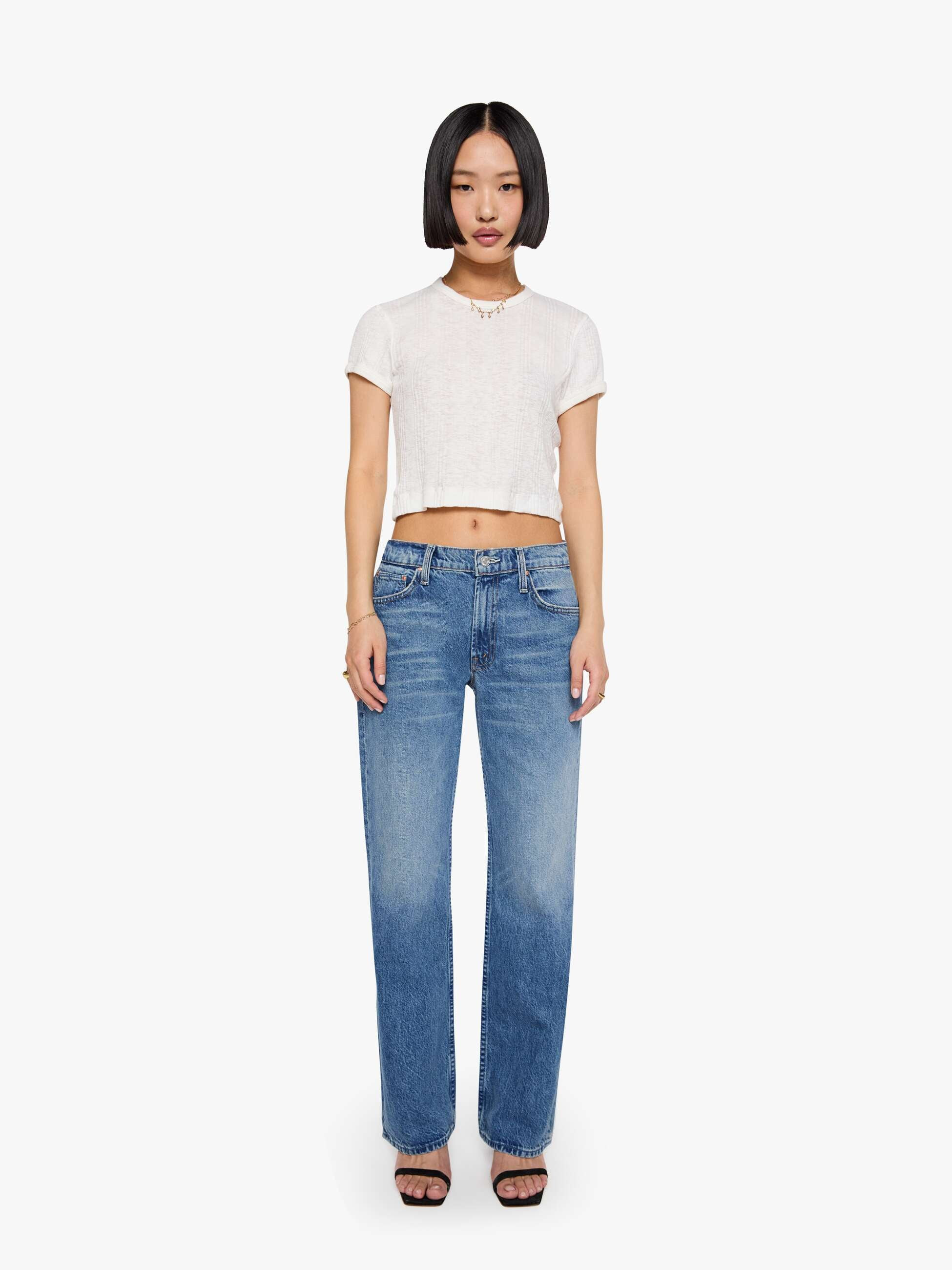 PETITES The Lil Reifler - Early Blue | Mother Denim