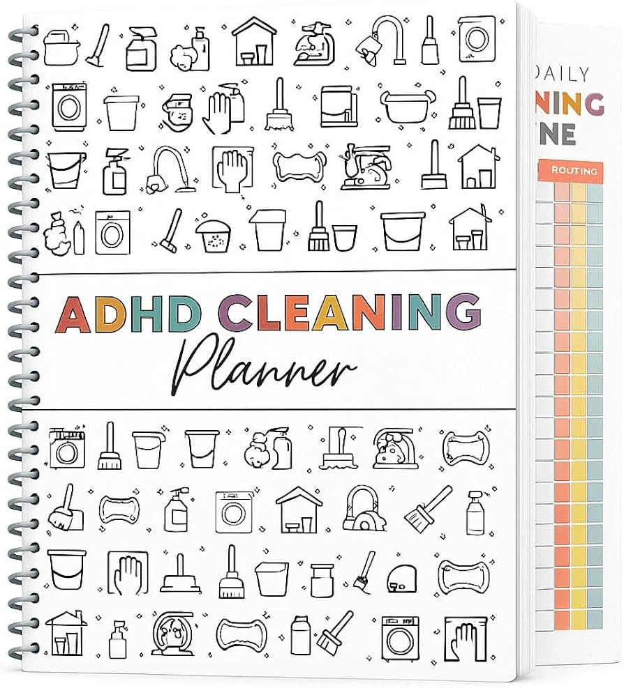 ADHD Cleaning Planner for Adults - Undated Daily Weekly Monthly Schedule & Checklist - Household ... | Amazon (US)