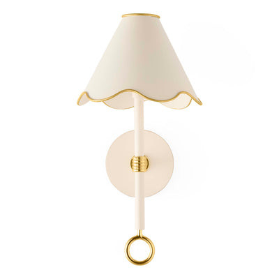Jonathan Adler Ripple White Rechargeable LED Wall Sconce | Paynes Gray Inc