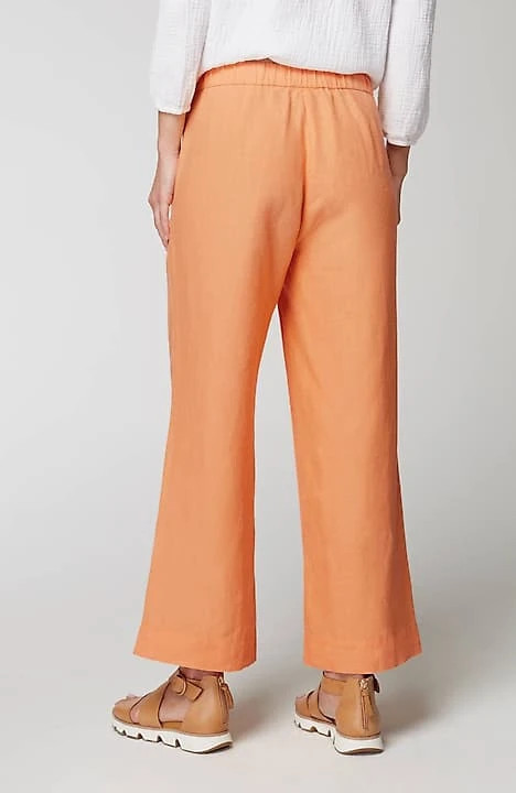 Easy Linen Wide-Leg Crops | J. Jill