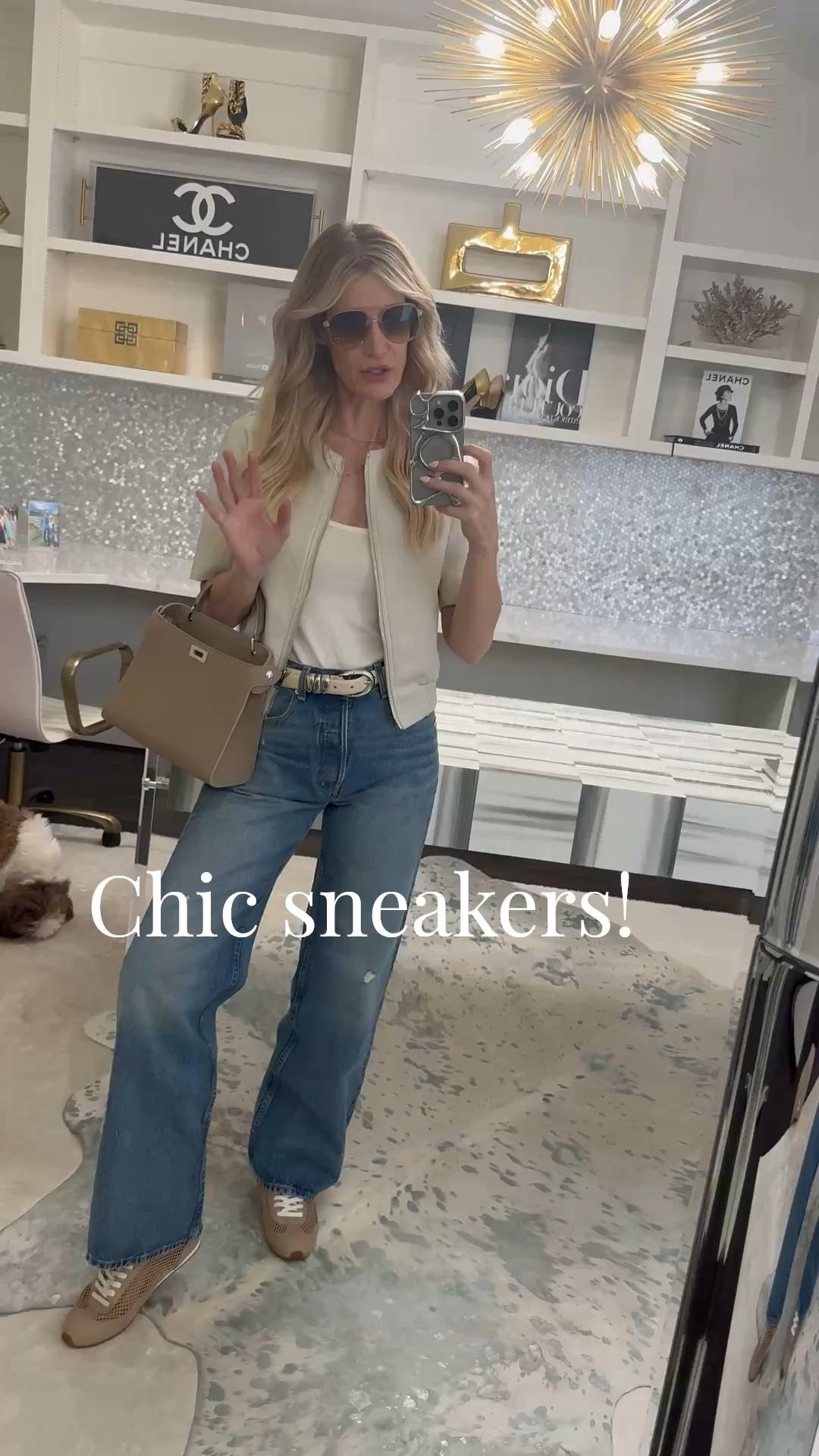 Chic neutral sneakers that go with everything (spring must-have!)
These are so good—lightweight, breathable, and the slim silhouette is super on trend right now. I love this taupe color with denim, and these jeans are on major sale!
I’m wearing size 24 in the jeans and they fit true to size. 

 

#LTKootd #LTKOver40 #LTKSaleAlert