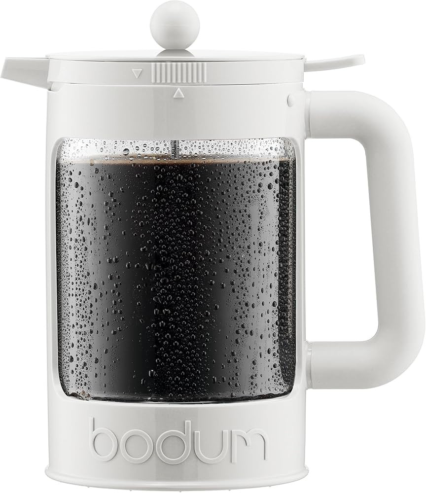 Bodum Cold Brew Coffee Maker-Made in Portugal, 51oz, White | Amazon (US)