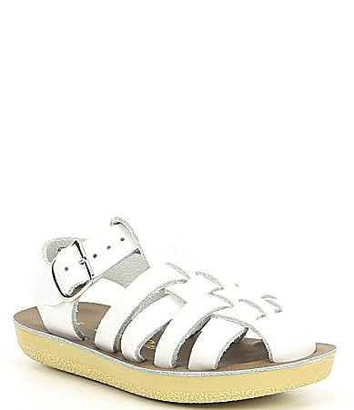 Saltwater Sandals by Hoy Kids' Sailor Water Friendly Leather Fisherman Sandal Crib Shoes Infant - 0 Infant | Dillard's