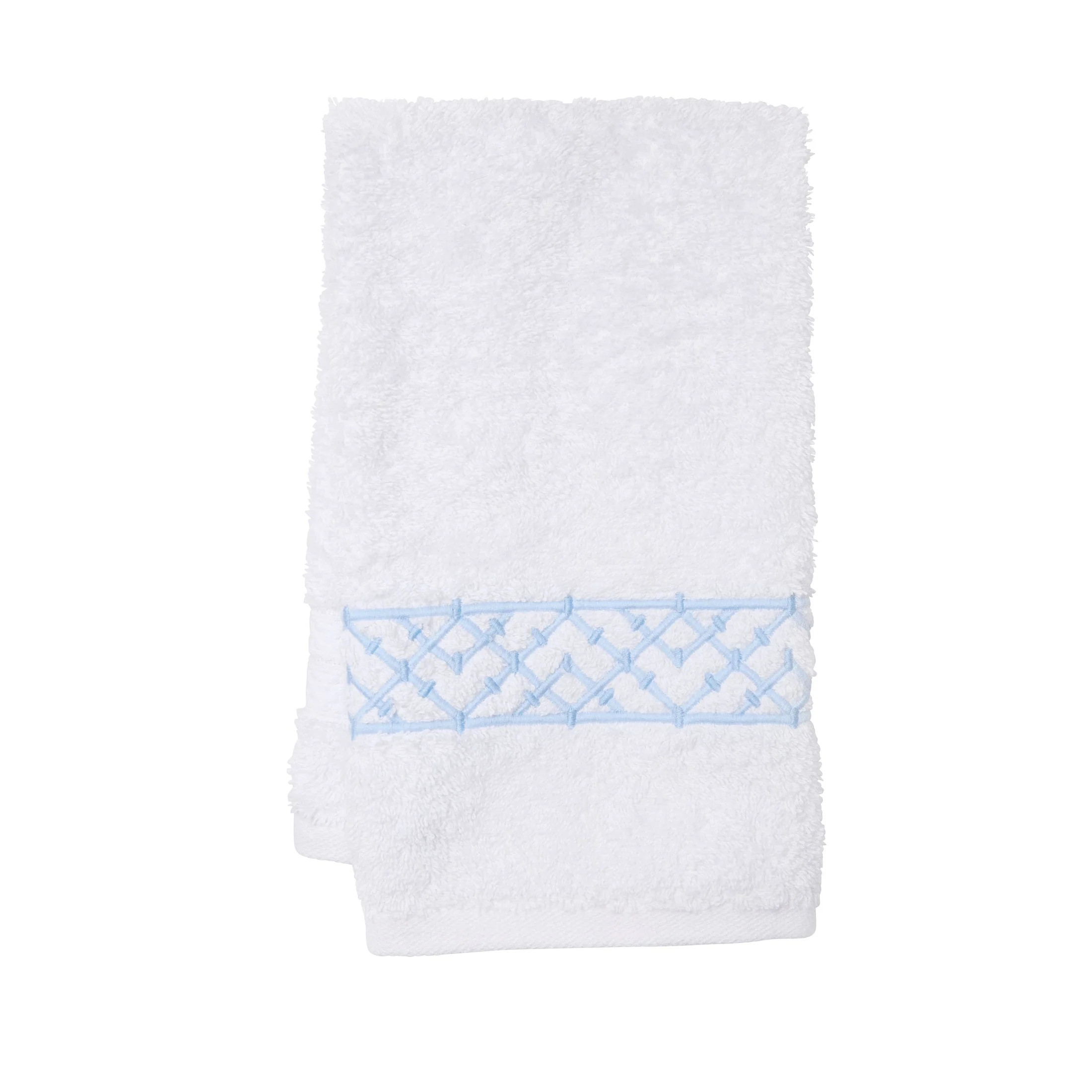 Bamboo Trellis Terry Guest Towel | Cailini Coastal
