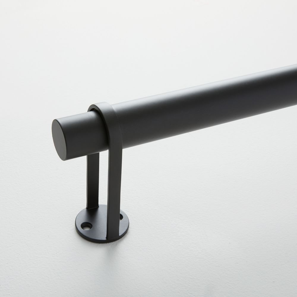 Simple Metal Rod, Antique Bronze, 28"-48" | West Elm (US)