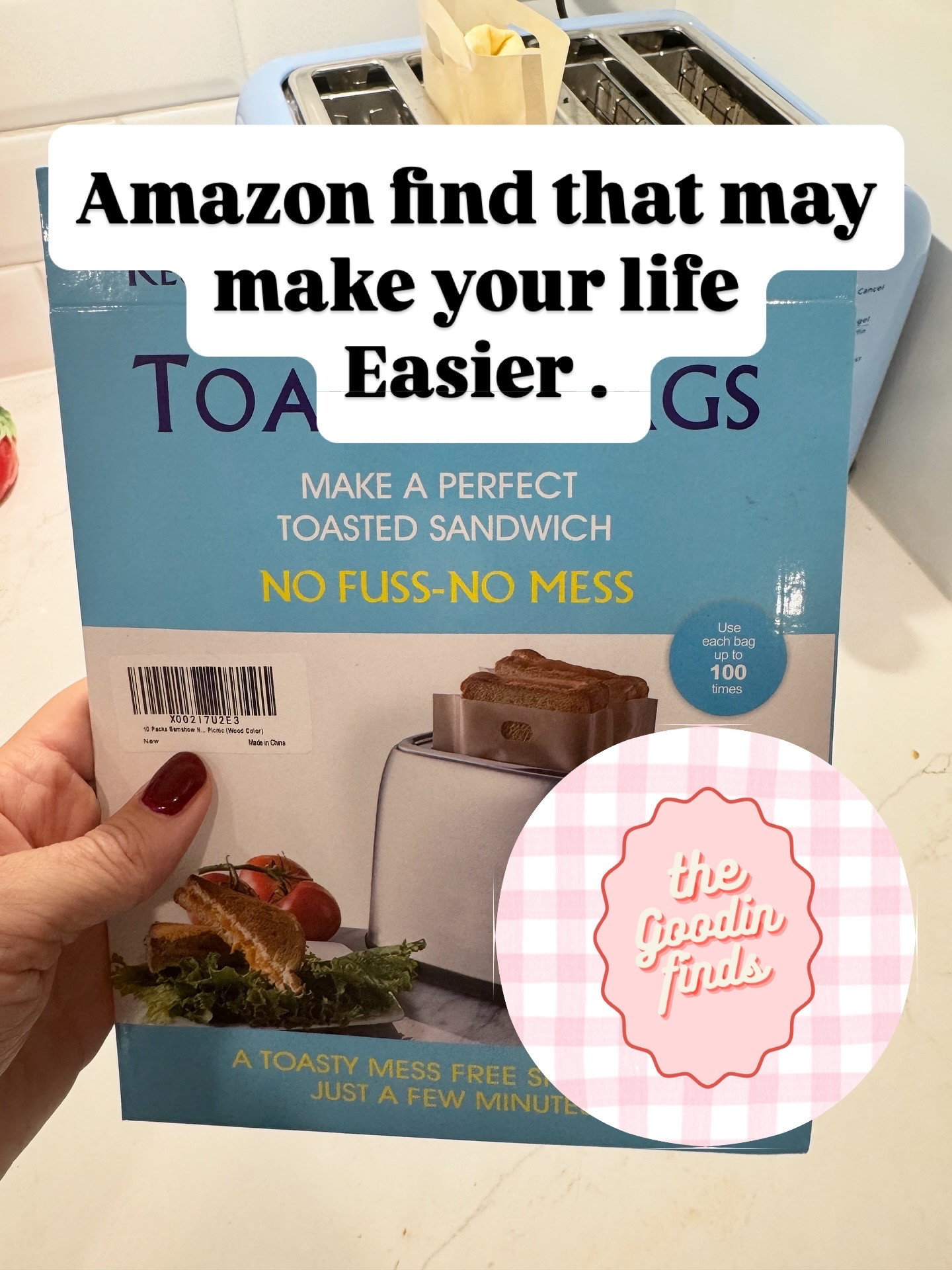  This find may make your life so much easier!!! 
These toaster bags are amazing. they are reusable and can grill almost anything you can think of in your toaster!  

 #LTKcanada #LTKkids #LTKfamily