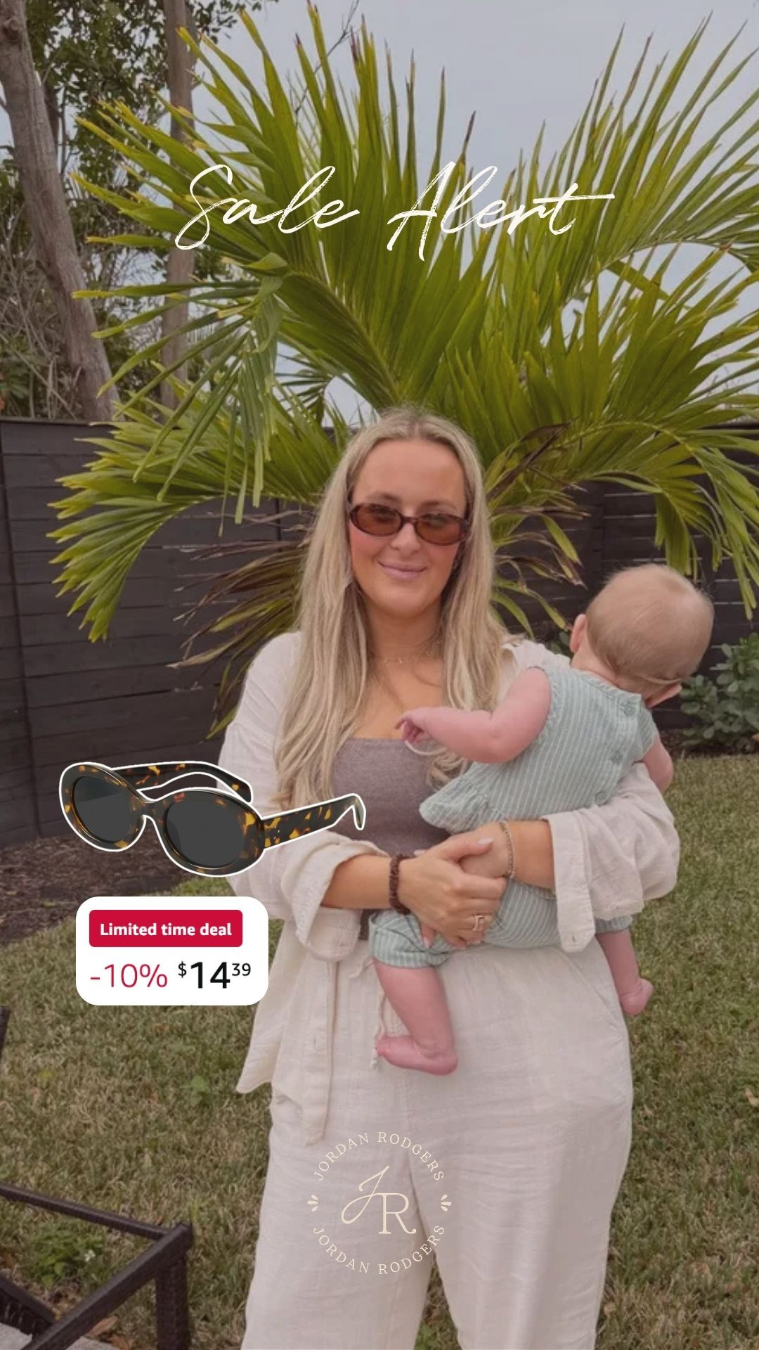 Sale alert! The perfect neutral sunglasses for summer!  

 #LTKootd #LTKSaleAlert
