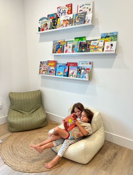 Reading corner almost done!! Mini loungers not pictured as they aren’t in LTK but they are amazing and from Henlee!

#LTKkids #LTKhome #LTKfamily