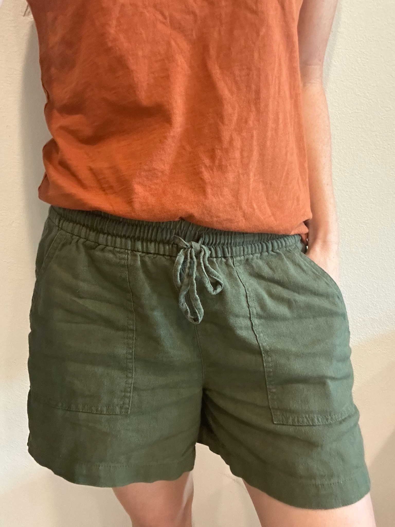 Wishing I had had these shorts all summer. $20, 5 colors. My top ($10) isn’t available in this color but is in a few others 

#LTKFindsUnder50 #LTKSaleAlert