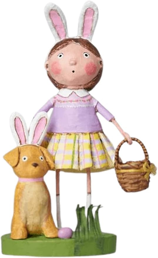 Lori Mitchell All Ears for Easter, 7.0", Polyresin, Puppy Dog Egg Hunt, Holiday Figurines, 15509 | Amazon (US)