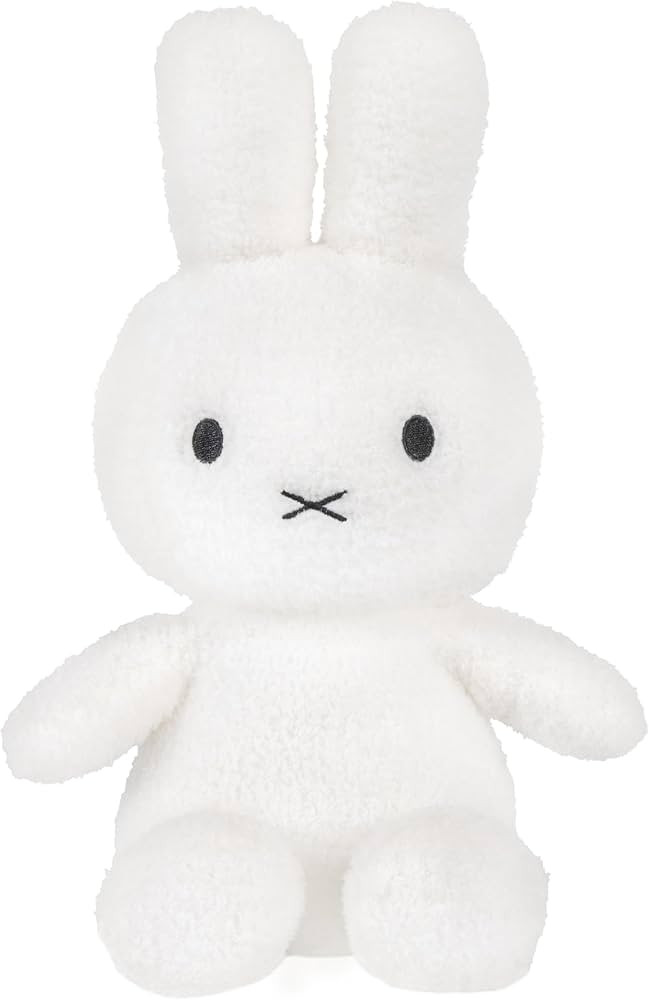 Kids Preferred White Miffy Cuteeze Plush Toy, 12 Inch Sitting Dutch Bunny Plush, Soft Boa Rabbit ... | Amazon (US)