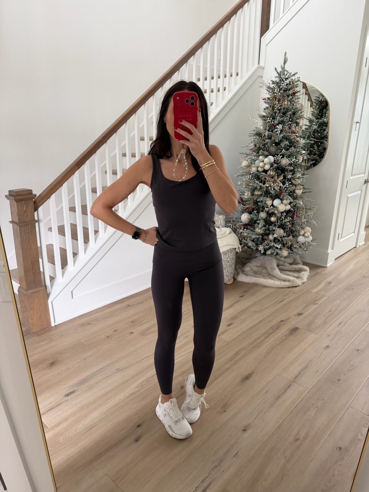This Spanx workout set is perfect  Use code ANNAMSPANX to save!

Workout outfits, gym outfit inspo, On clouds, tennis shoes, Spanx workout outfits, tank top, leggings, annabrstyle 

#LTKSeasonal #LTKSaleAlert