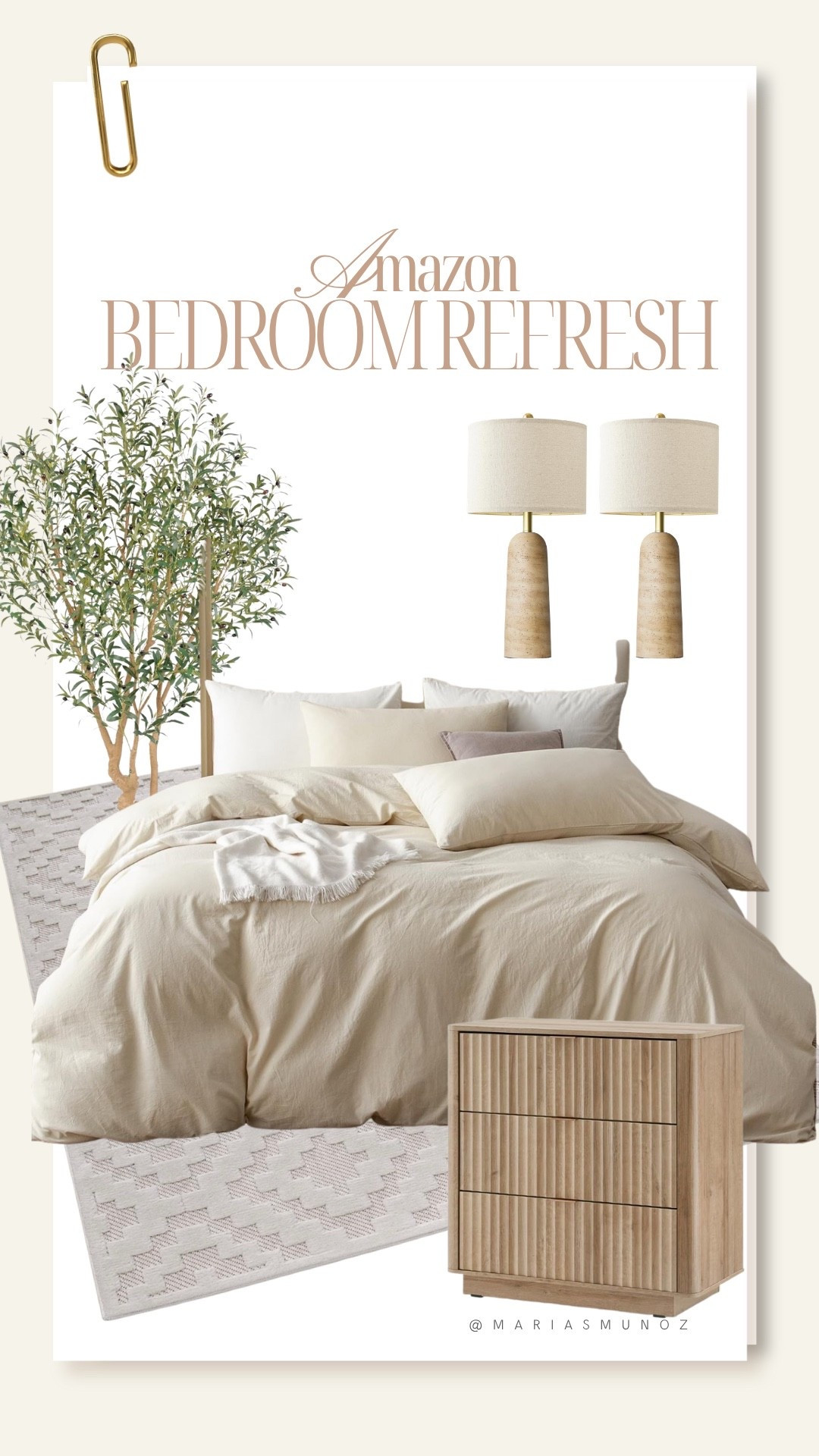 Bedroom refresh

Bedding, bedroom decor, rug, lamps, dresser, home decor 

#LTKHome
