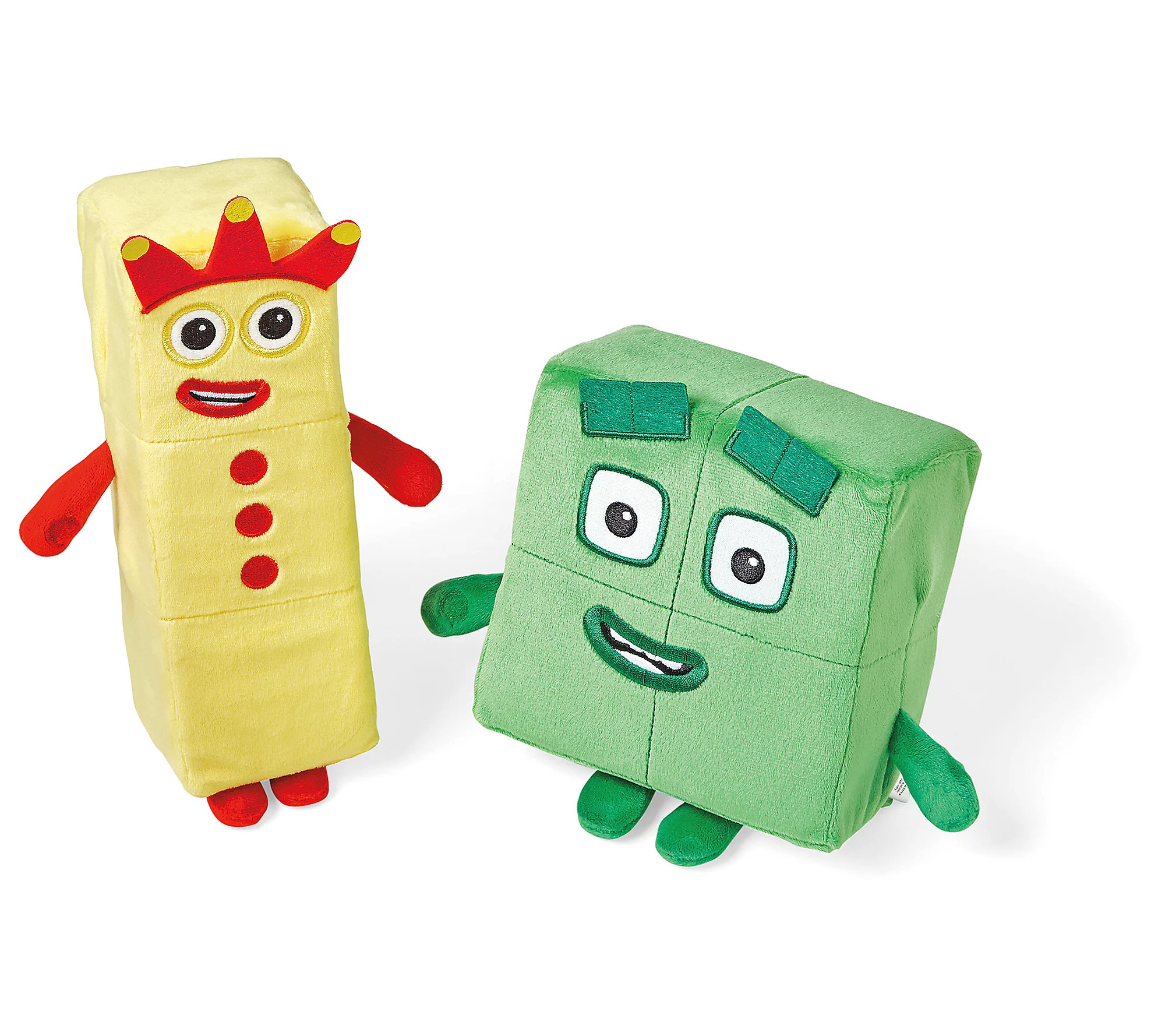 Hand2Mind Number Blocks 3 & 4 Playful Pals Plus h | QVC