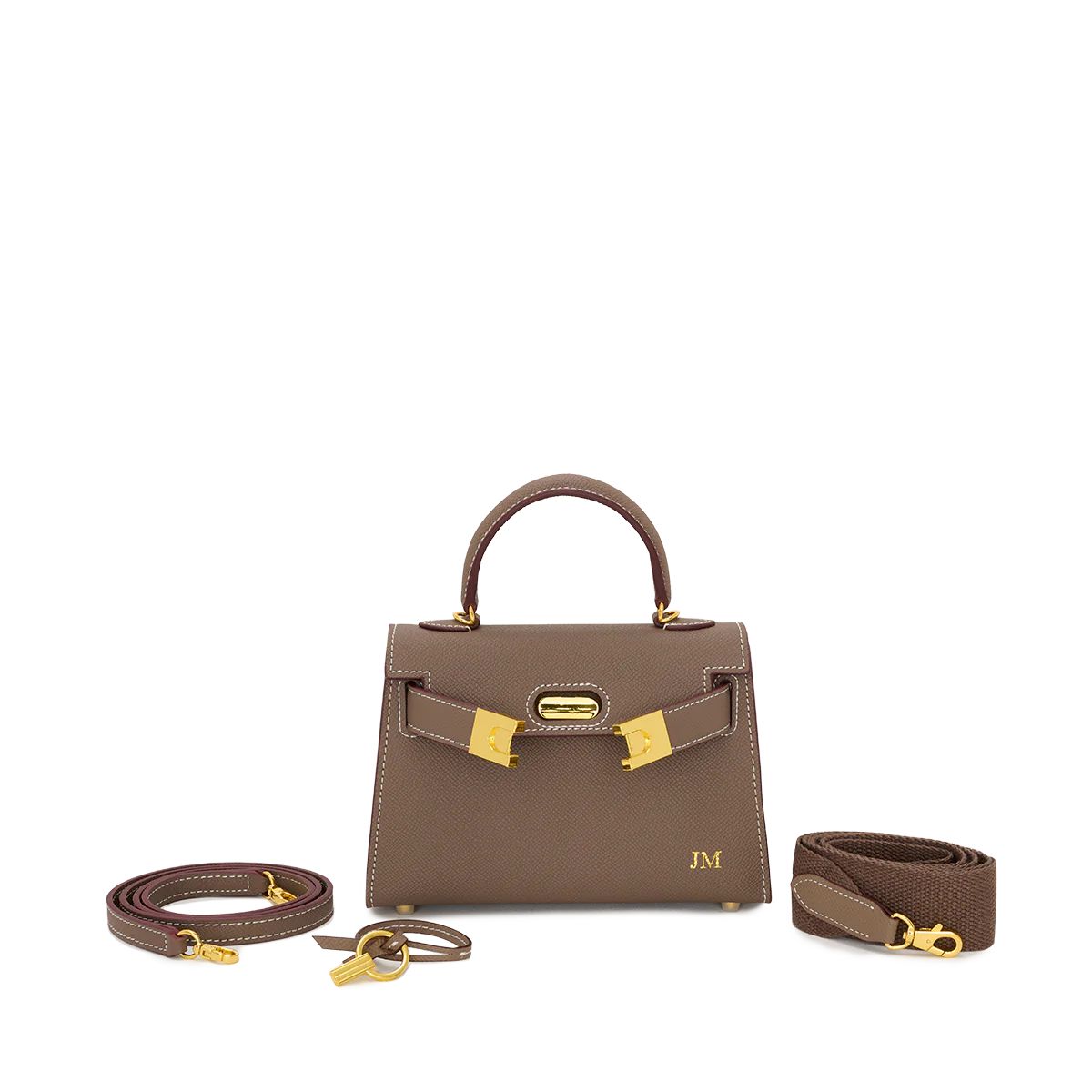 Lily and Bean Evie Leather Bag Mocha | Lily and Bean