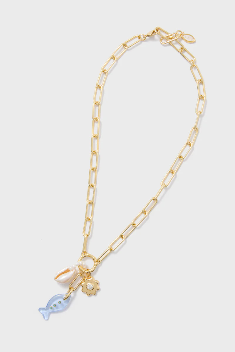 Gold Alexi Charm Necklace | Tuckernuck (US)
