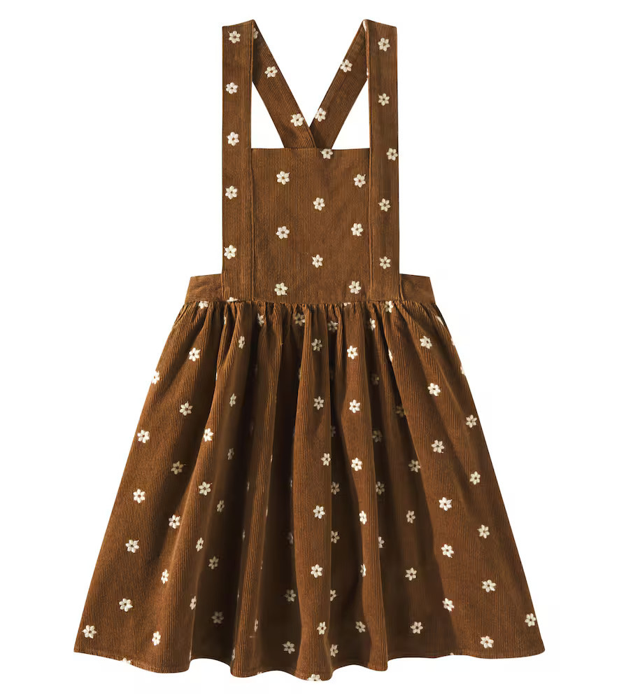 Rylee + Cru Pinafore cotton corduroy dress | Mytheresa (US/CA)