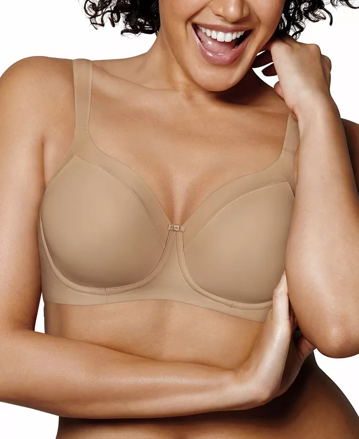 Playtex Women's Secrets Shapes & Supports Balconette Full Figure Wirefree Bra US4824 - Macy's | Macys (US)