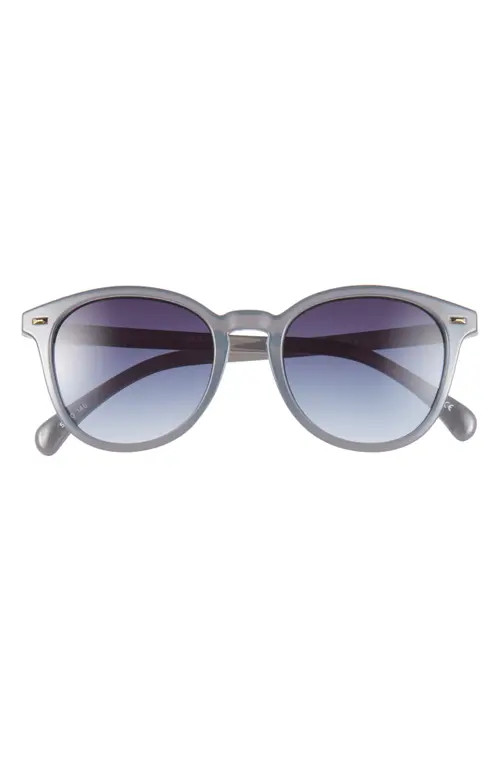 Le Specs Bandwagon 51mm Square Sunglasses in Slate /Blue Gradient at Nordstrom | Nordstrom