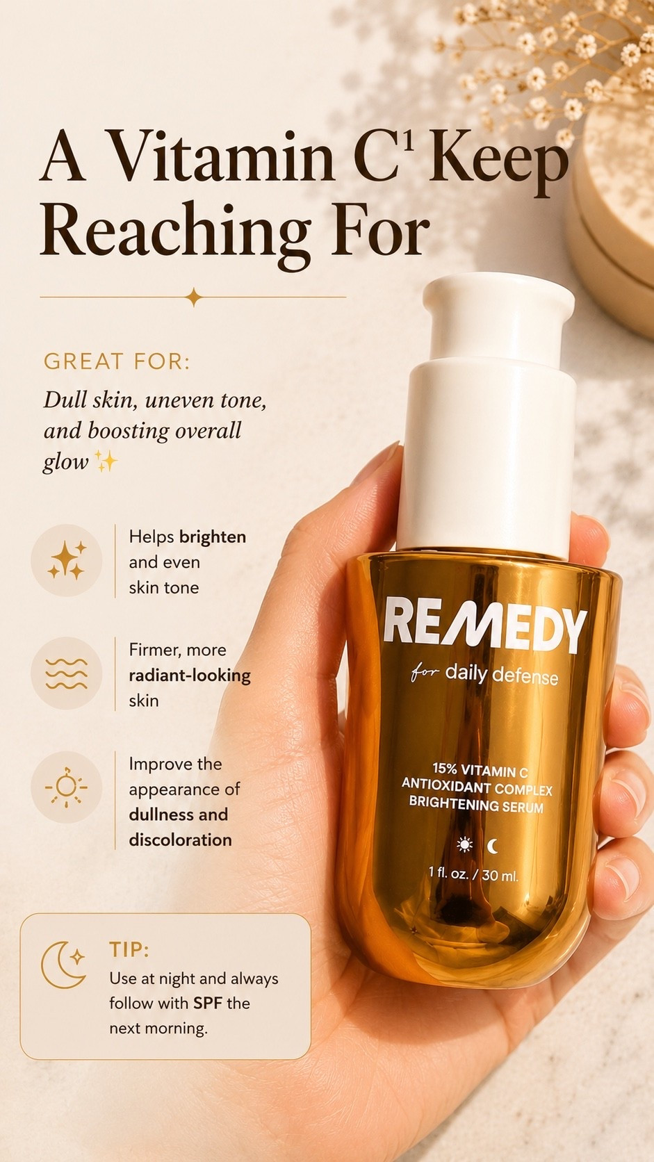 Glow up with this brightening serum! Perfect for dull skin and uneven tone. #SkincareGoals

#LTKmorningroutine #LTKBeauty #LTKselfcare