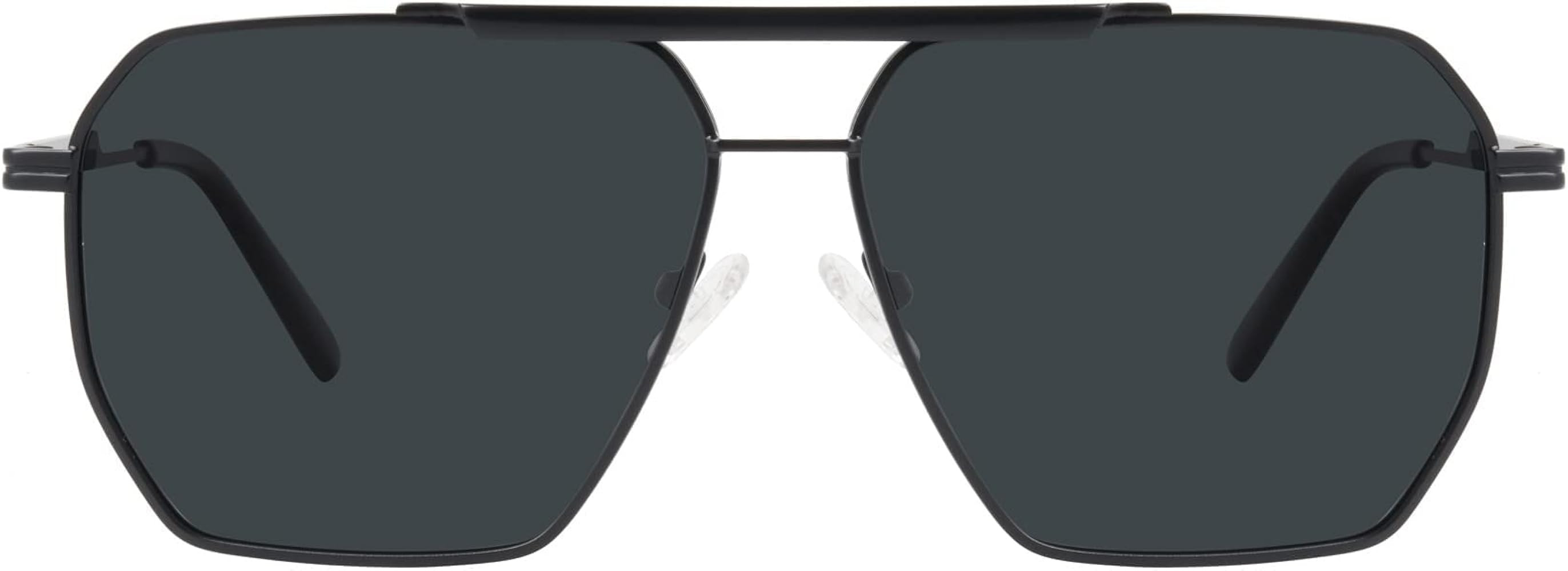 mosanana Square Polarized Aviator Sunglasses for Women and Men UV400 Protection Model-Chris | Amazon (US)