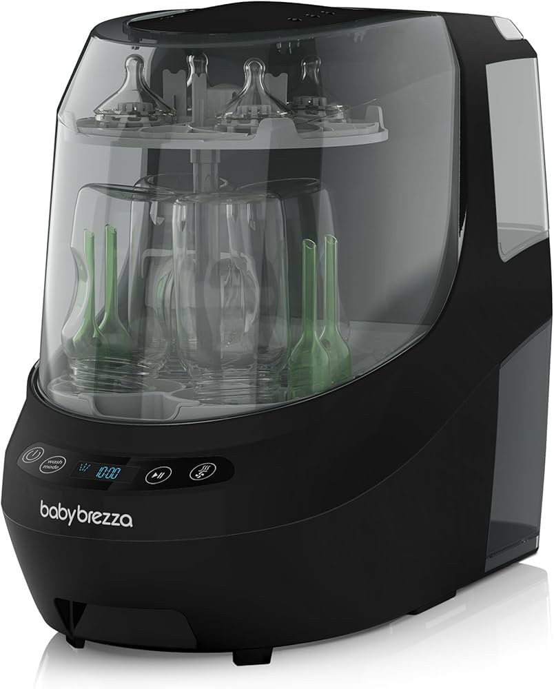 Baby Brezza Bottle Washer Pro - Baby Bottle Washer, Sterilizer + Dryer - All in One Machine Clean... | Amazon (US)