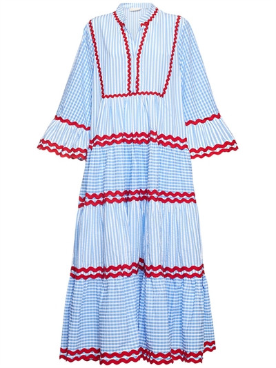 Cotton poplin maxi dress - Flora Sardalos - Women | Luisaviaroma | Luisaviaroma