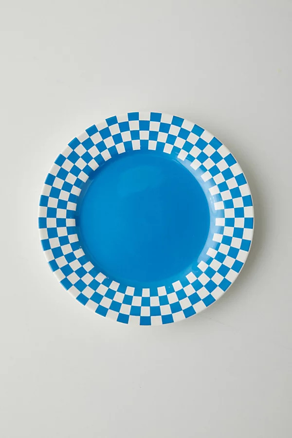 Checker Deli Plate | Urban Outfitters (US and RoW)