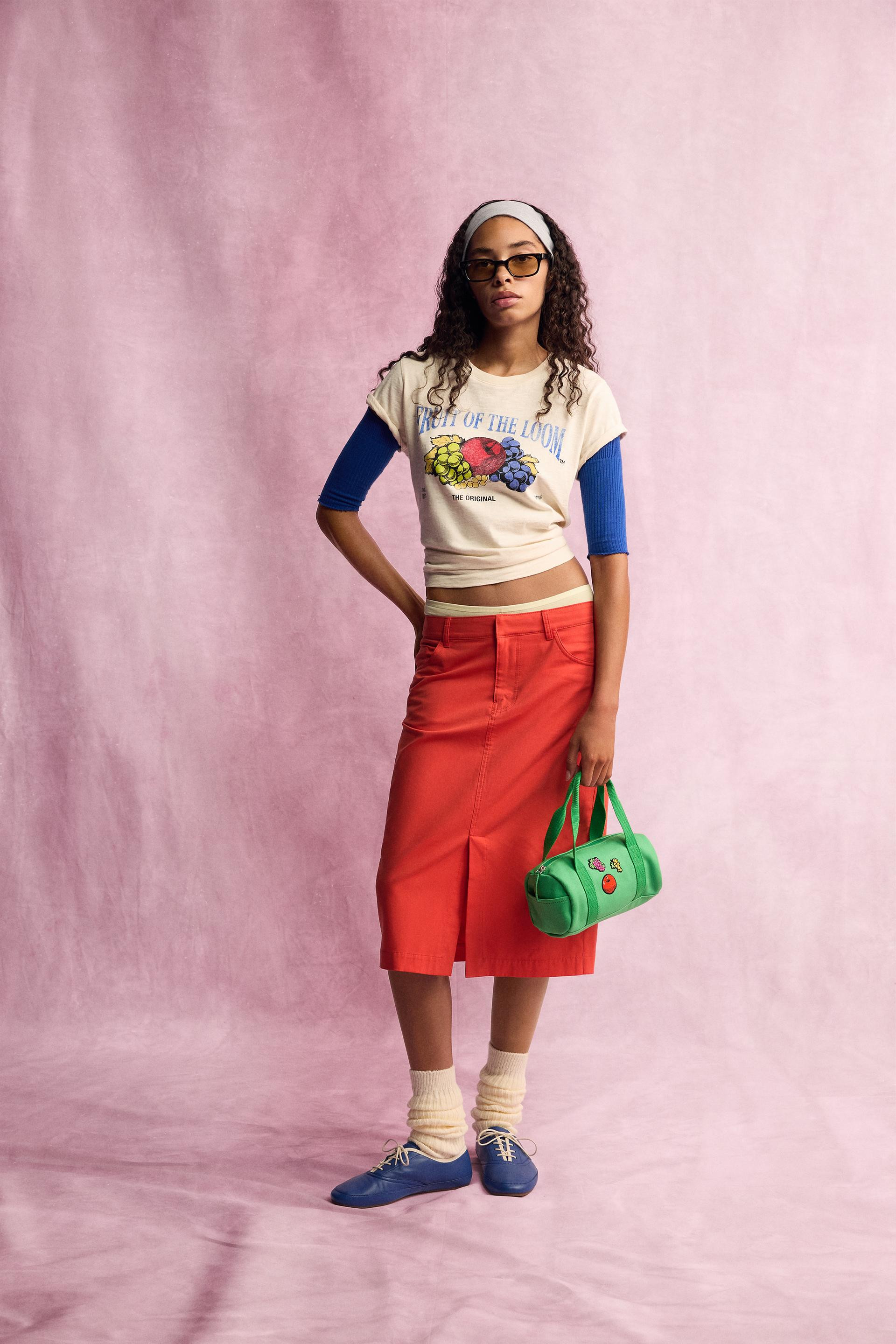 FRUIT OF THE LOOM\u2122 SLUB T-SHIRT | Zara US