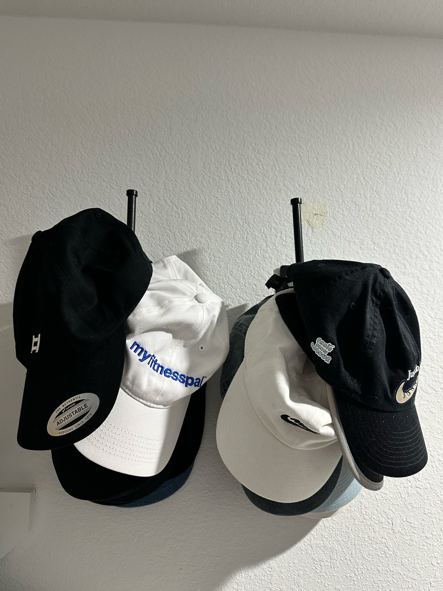Perfect way to organize your dad hats! Keeps them out of the way  

#LTKHome