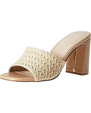 The Drop Women's Pattie High Block-Heeled Mule Sandal | Amazon (US)