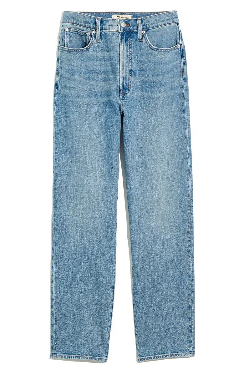Madewell The Perfect Vintage Straight Leg Jeans | Nordstrom | Nordstrom