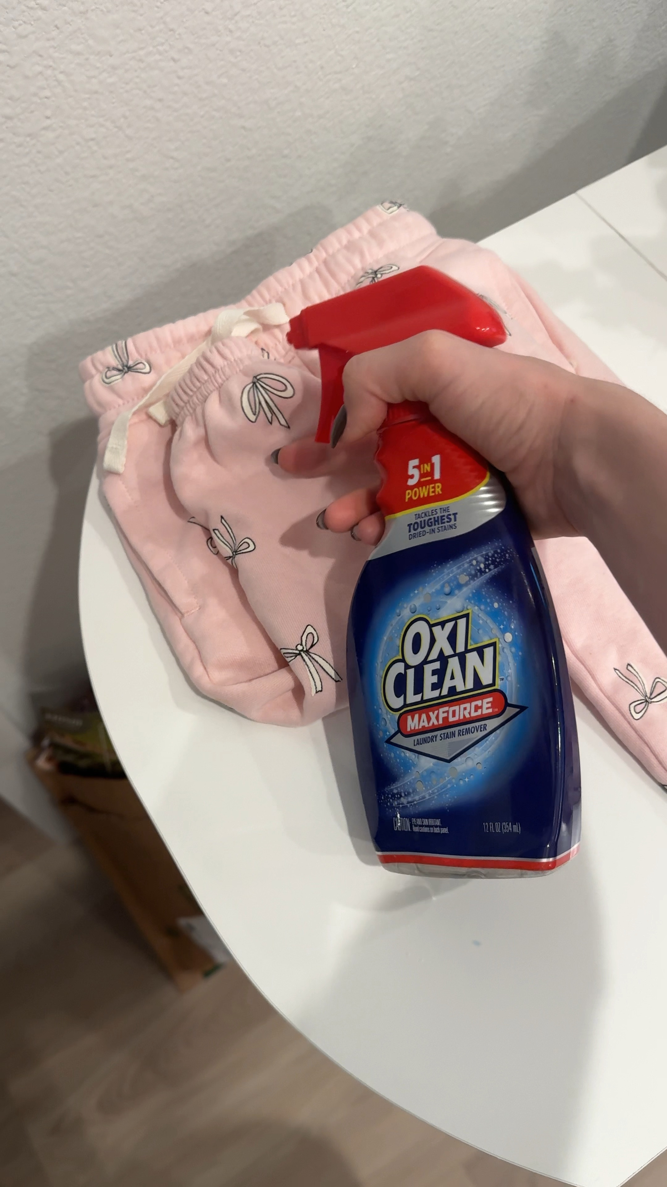 Literally, the only thing I trust with stains on our clothing for everyone in the family. Especially with the holidays and all the family gatherings involving food and a 1 year old, I make sure to keep my house stocked. 

I also spray this cleaner/ stain remover on all my white sneakers before washing to give it that extra bright white!

#LTKFamily #LTKHome #LTKHoliday