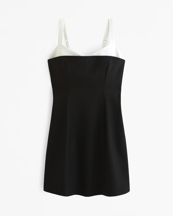Women's Contrast Sweetheart Corset Mini Dress | Women's Dresses & Jumpsuits | Abercrombie.com | Abercrombie & Fitch (US)