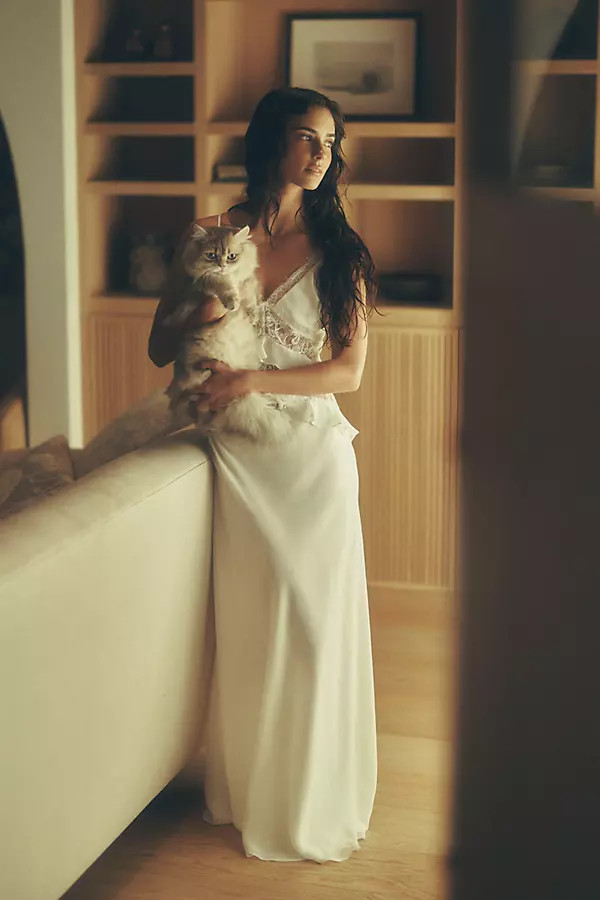 Rya Collection Seraphine Slip Gown | Anthropologie (US)